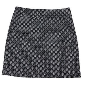 Ann Taylor Pencil Skirt size 12  Navy / Olive